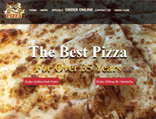 Tablet Screenshot of brandanispizza.com